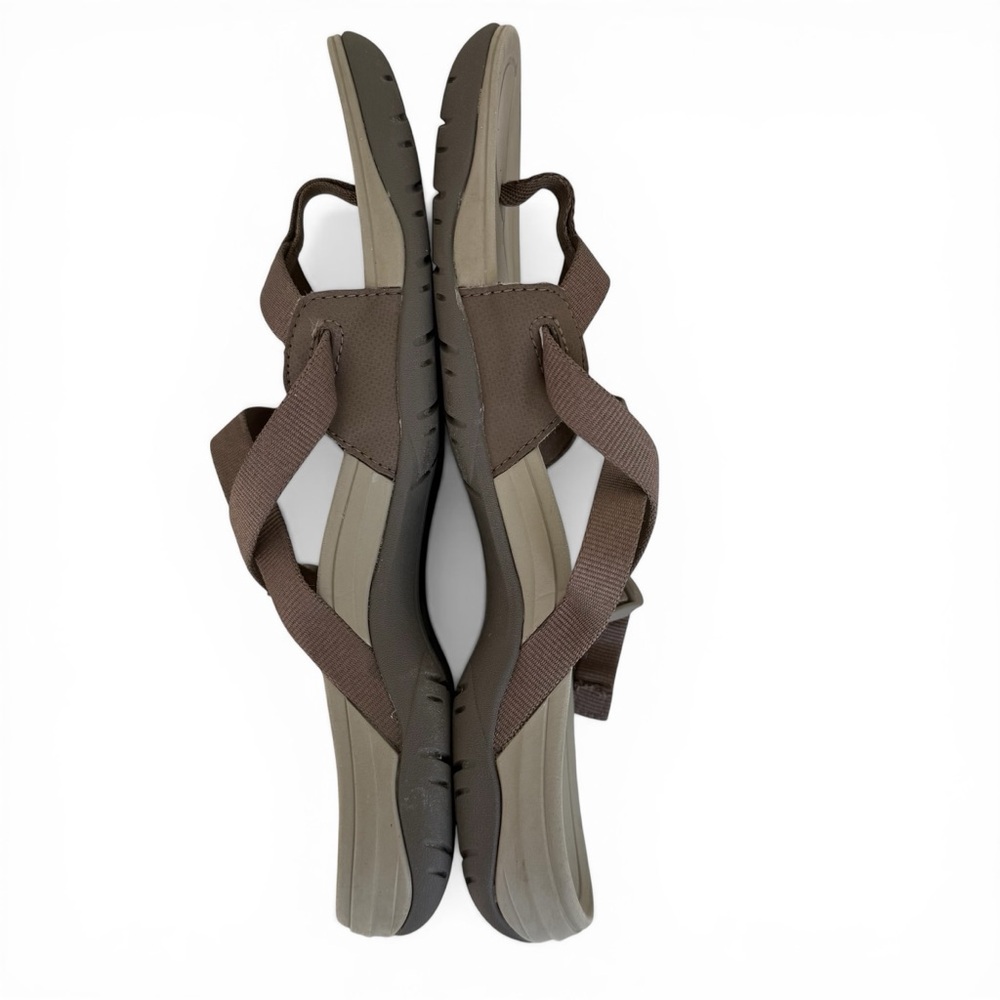 Teva Ascona Sandals 9.5 Brown Strappy Adjustable Arch Support Comfort Walking - Picture 5 of 11